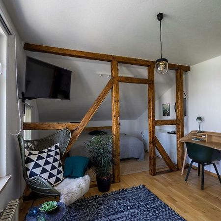 Stilvolles Zentrumsnahes Wohlfuehl-Appartment Leipzig Bagian luar foto