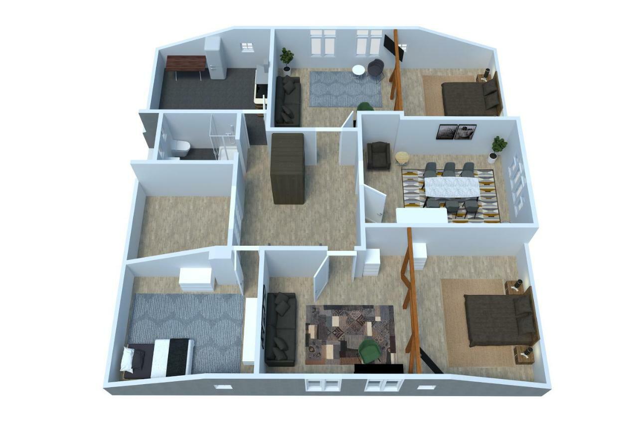 Stilvolles Zentrumsnahes Wohlfuehl-Appartment Leipzig Bagian luar foto